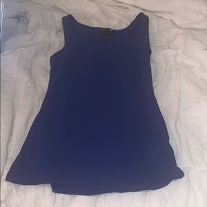 royal blue tank top • h&m